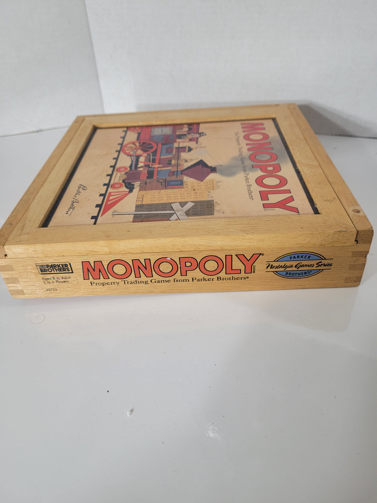 Monopoly Nostalgia Games Series Wooden Box Edition – Parker Brothers