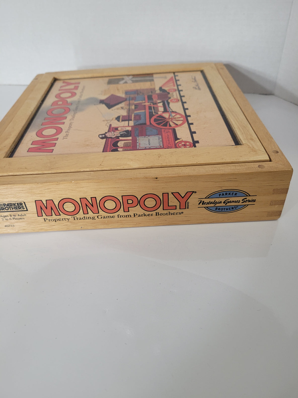 Monopoly Nostalgia Games Series Wooden Box Edition – Parker Brothers