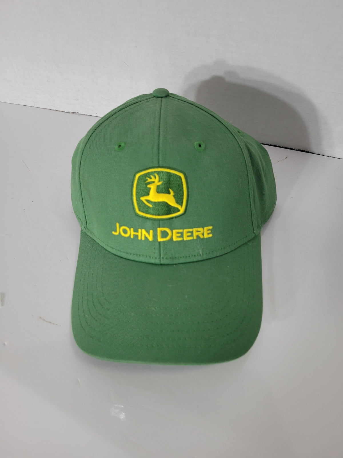 John Deere Green Embroidered Logo Cap – Adjustable – Tags Attached