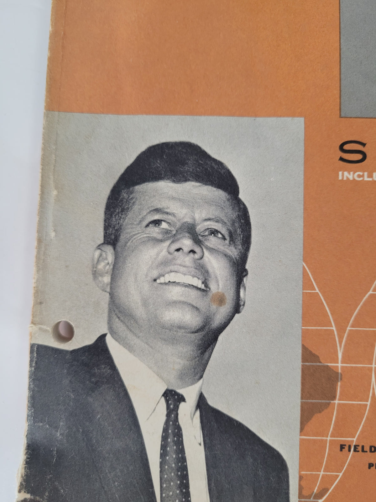 1961 World Book Encyclopedia Annual Supplement – John F. Kennedy Cover