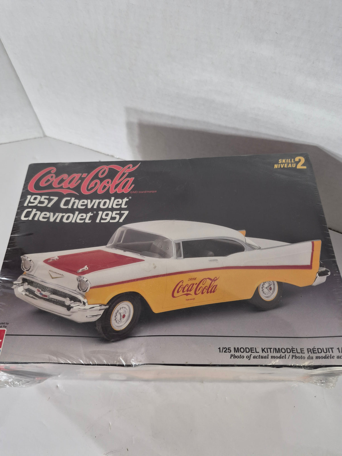 AMT/ERTL Coca-Cola 1957 Chevrolet Model Kit – 1:25 Scale, Unopened