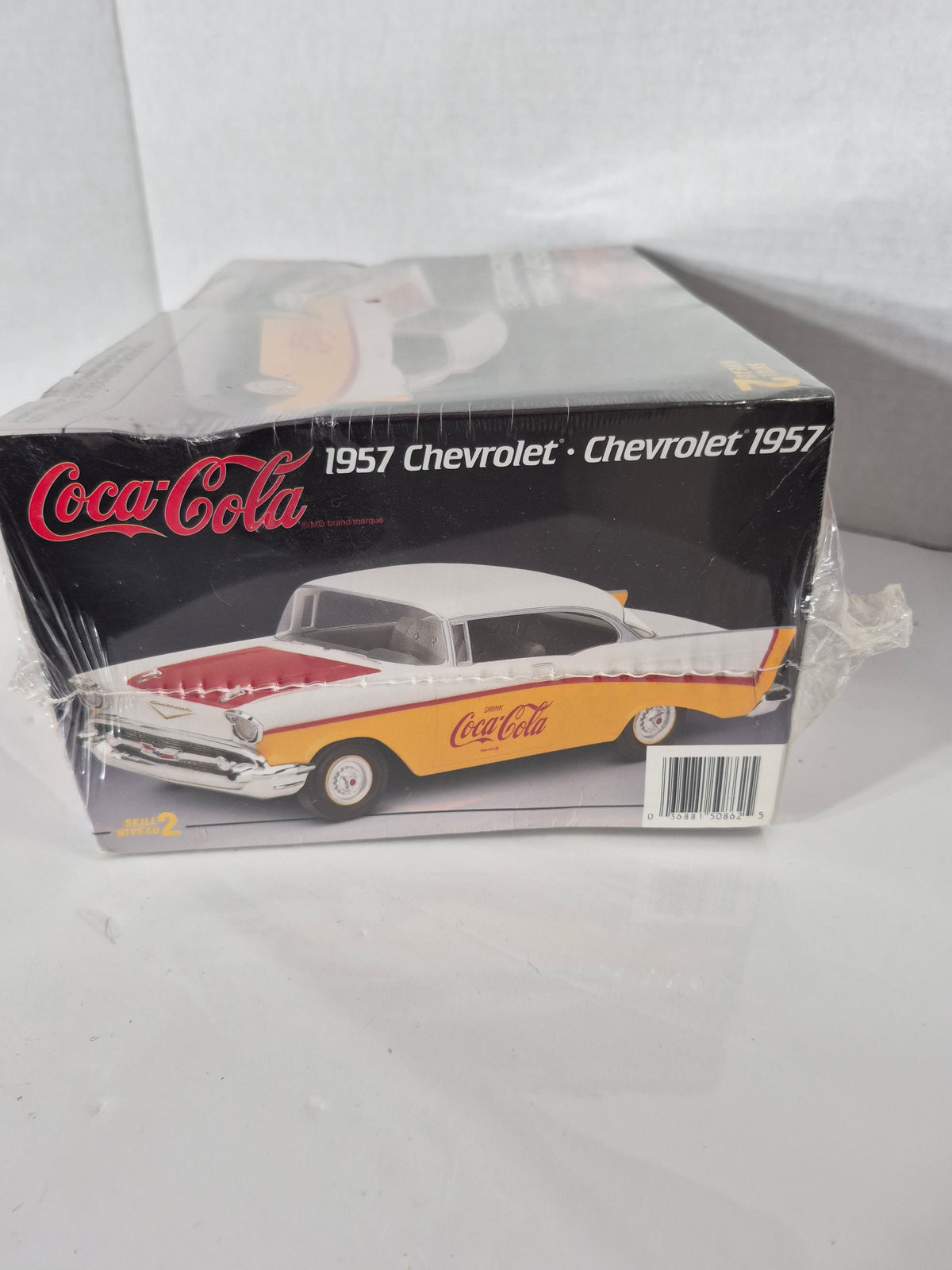 AMT/ERTL Coca-Cola 1957 Chevrolet Model Kit – 1:25 Scale, Unopened