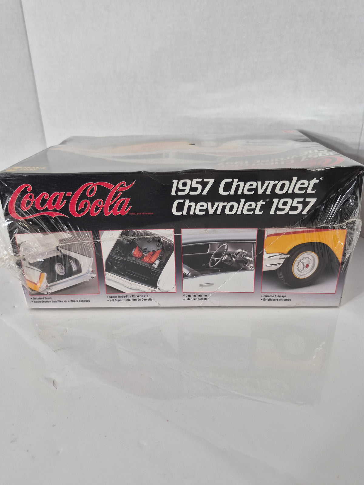 AMT/ERTL Coca-Cola 1957 Chevrolet Model Kit – 1:25 Scale, Unopened