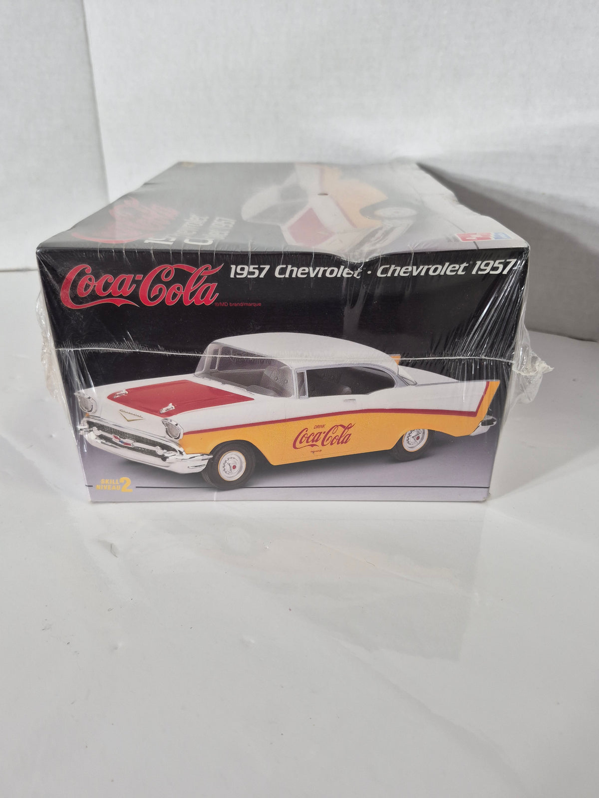 AMT/ERTL Coca-Cola 1957 Chevrolet Model Kit – 1:25 Scale, Unopened