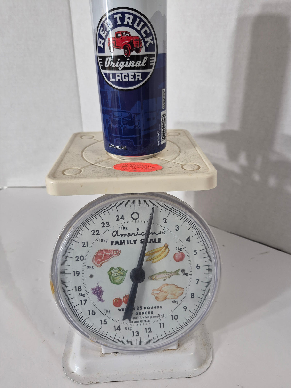 Vintage American Family Scale – 25 lb / 11 kg Kitchen Counter Scale