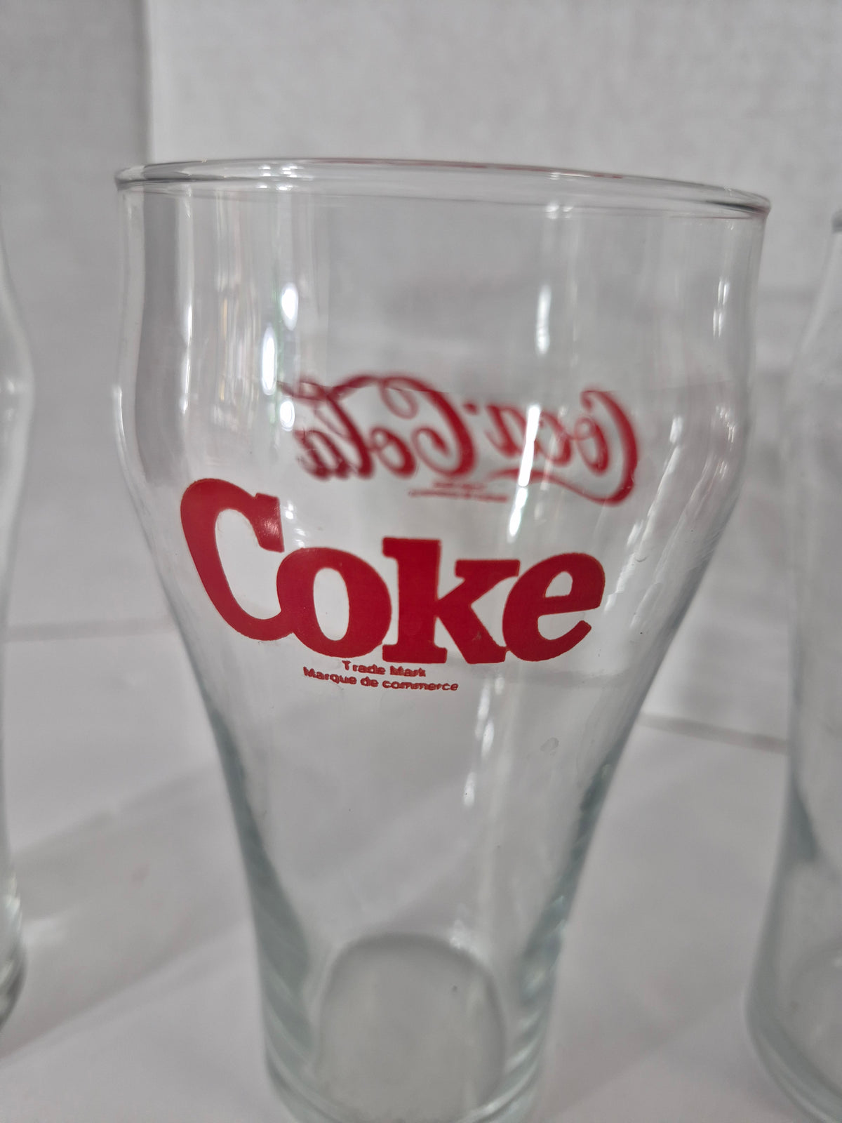 Set of 3 Coca-Cola Collectible Glasses – NHL & Classic Coke Designs