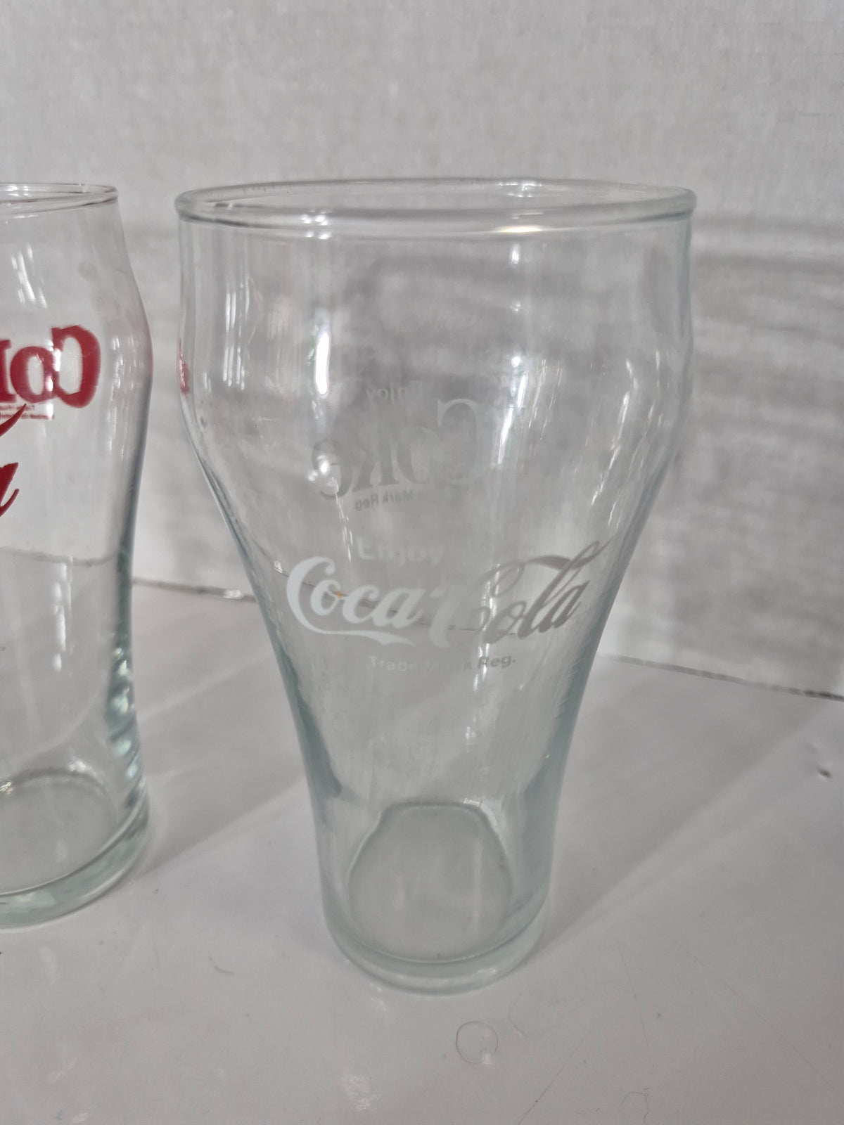 Set of 3 Coca-Cola Collectible Glasses – NHL & Classic Coke Designs
