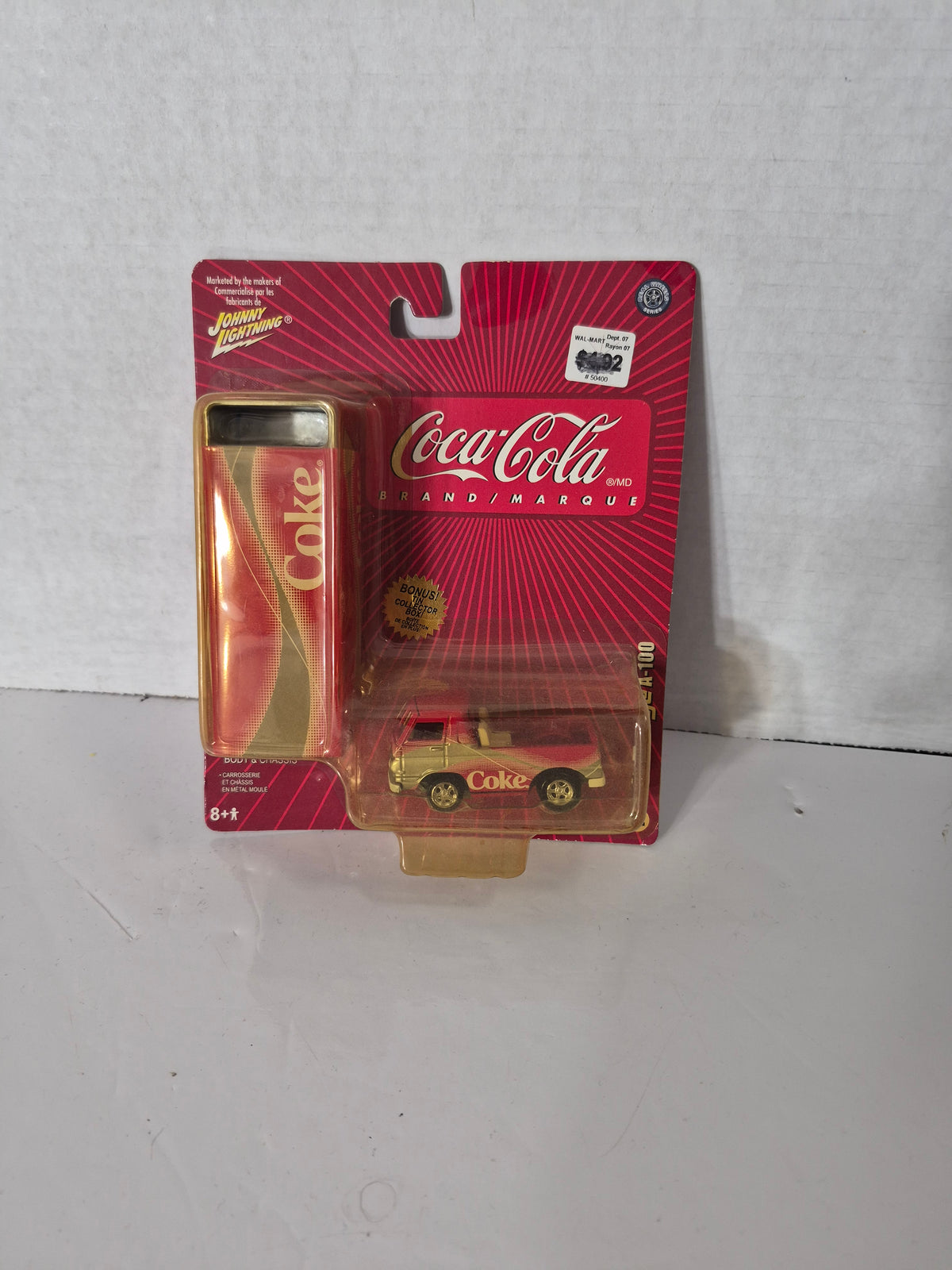 Johnny Lightning Coca-Cola 1968 Dodge A-100 with Bonus Collector Tin – Sealed