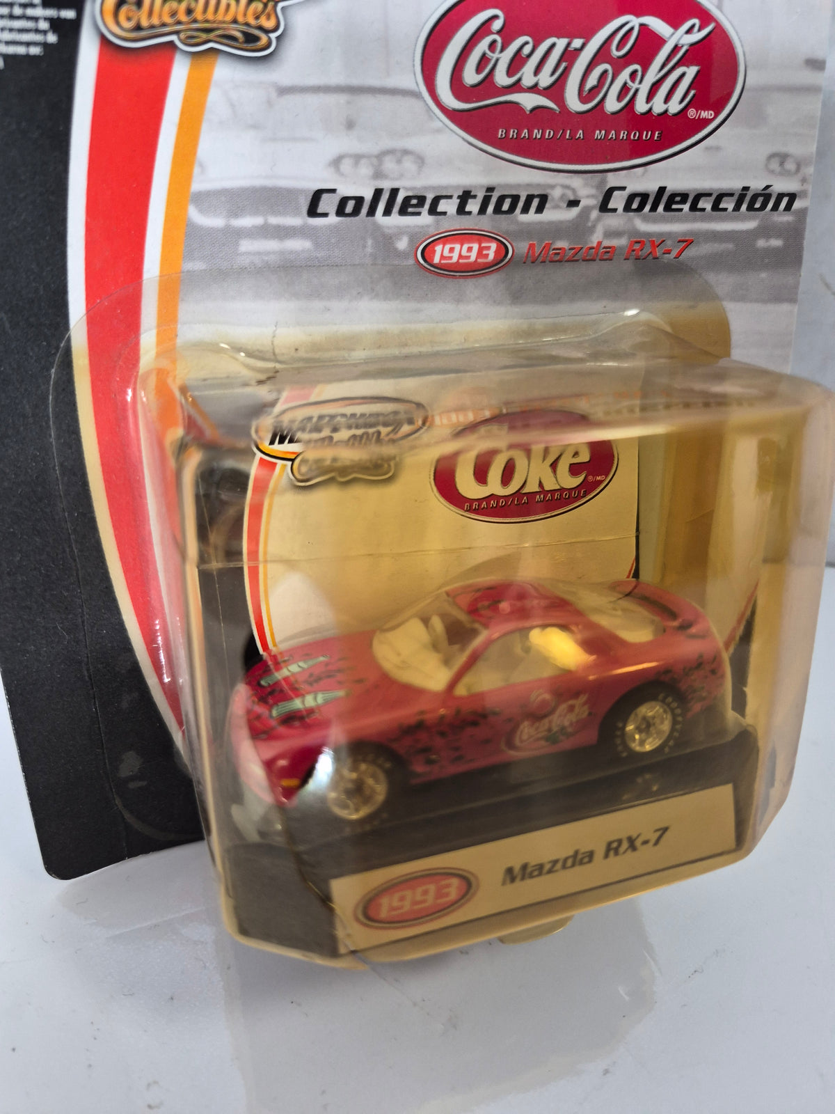 Matchbox Collectibles Coca-Cola Collection 1993 Mazda RX-7 – Sealed Package