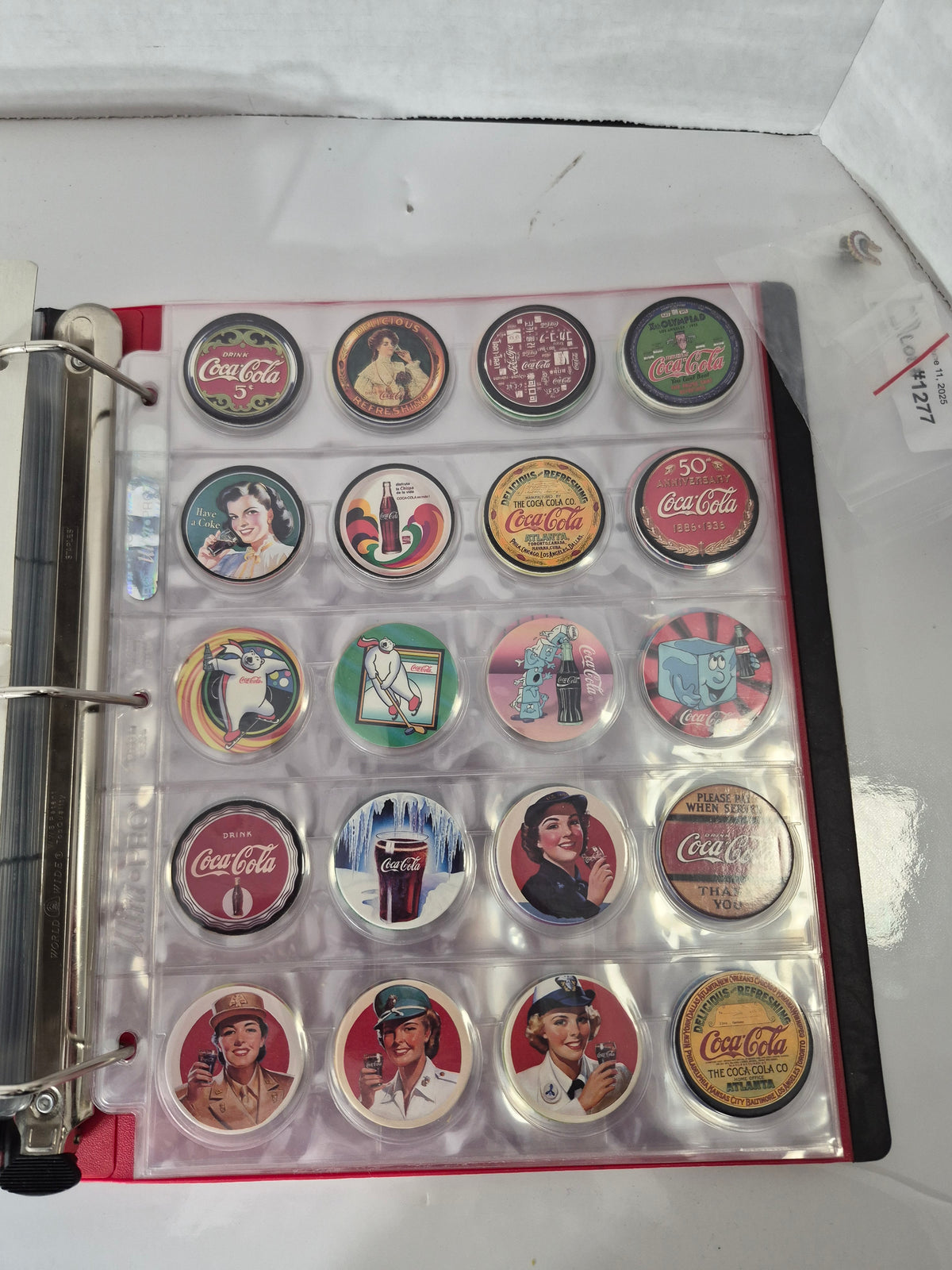 Large Coca-Cola Trading Card & Collectibles Binder Collection – 1990s, Hundreds of Cards