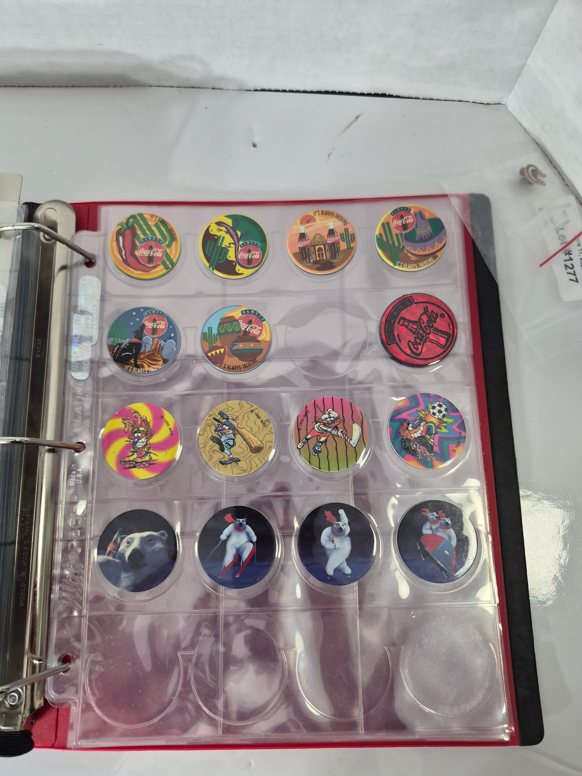 Large Coca-Cola Trading Card & Collectibles Binder Collection – 1990s, Hundreds of Cards