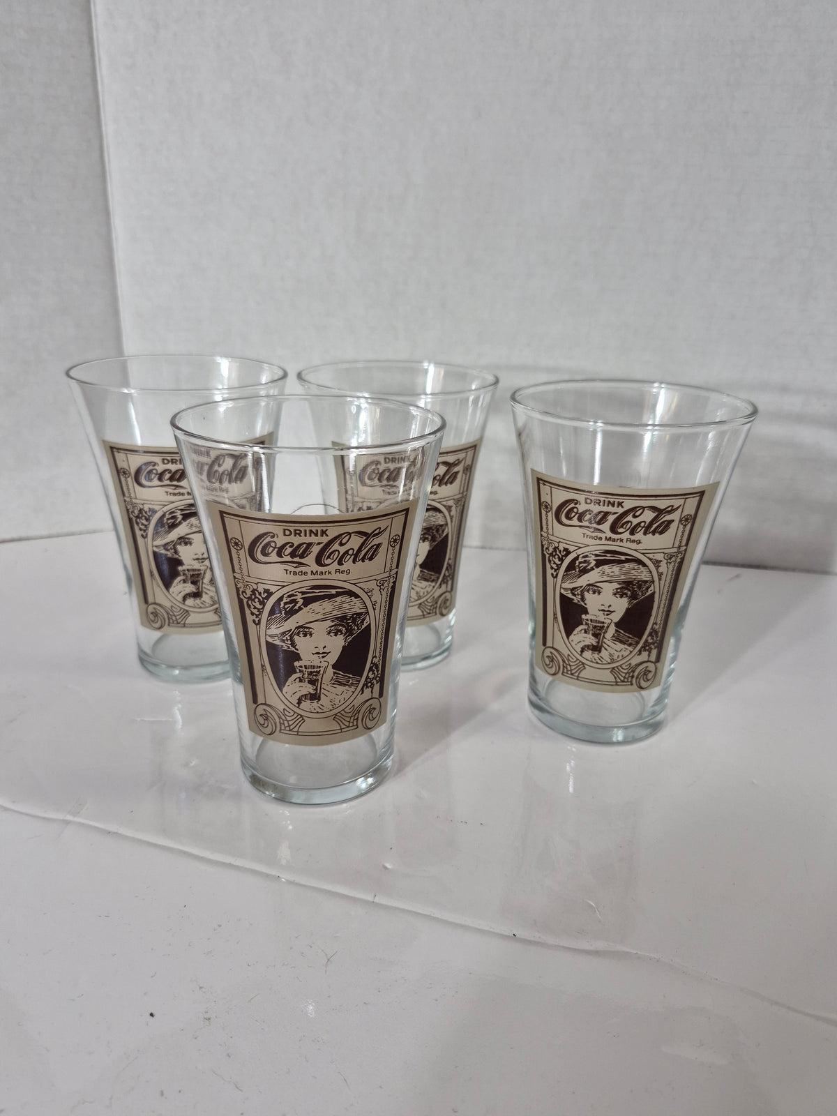 Coca-Cola 1906 Re-Creation Flare Glasses – Set of 4