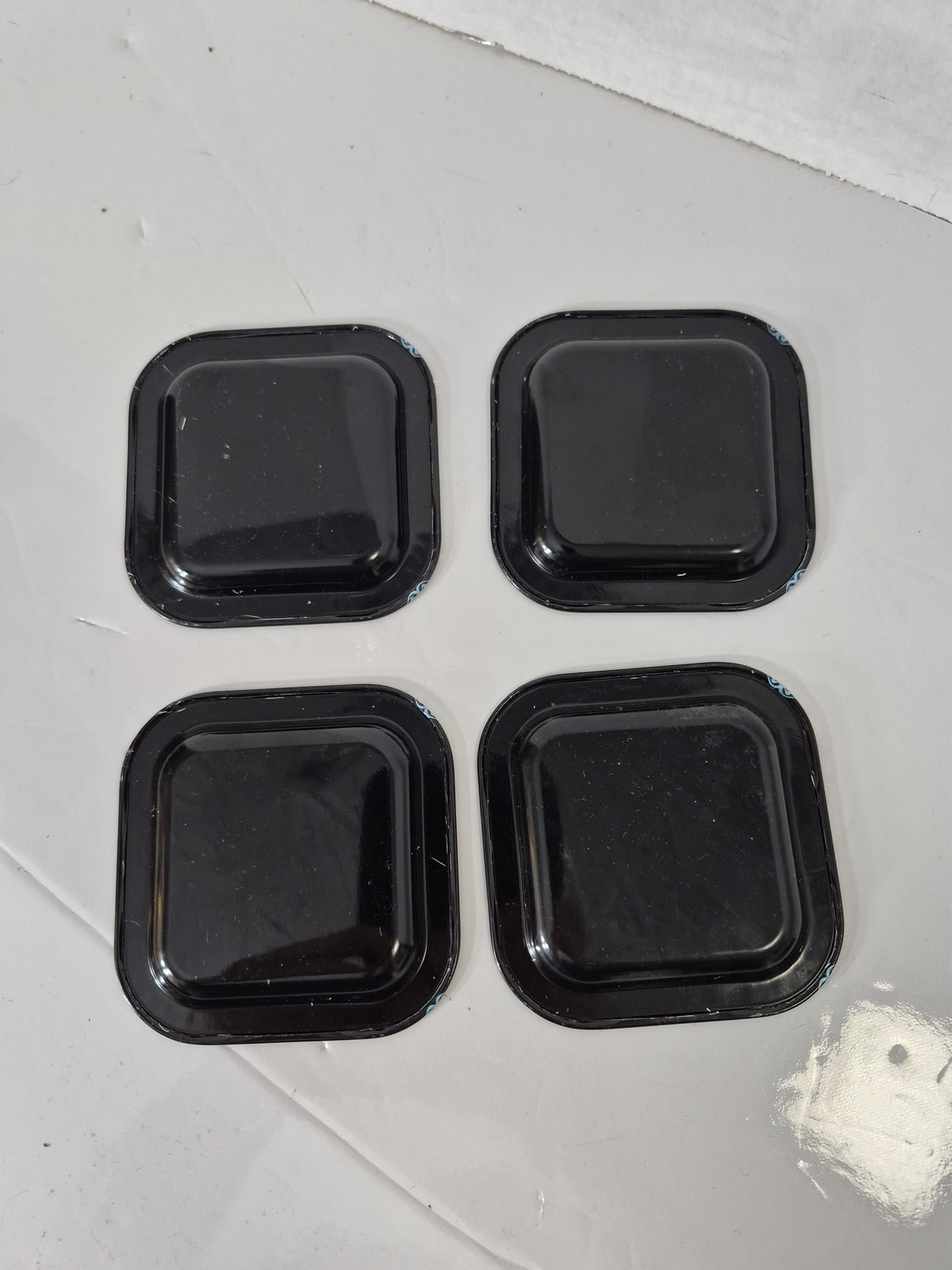 Vintage Coca-Cola “Coke Is It!” Mini Metal Trays/Coasters – Set of 4