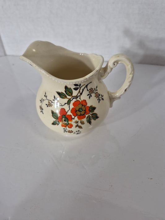 Vintage Wedgwood Trentham Creamer – Floral English Pottery