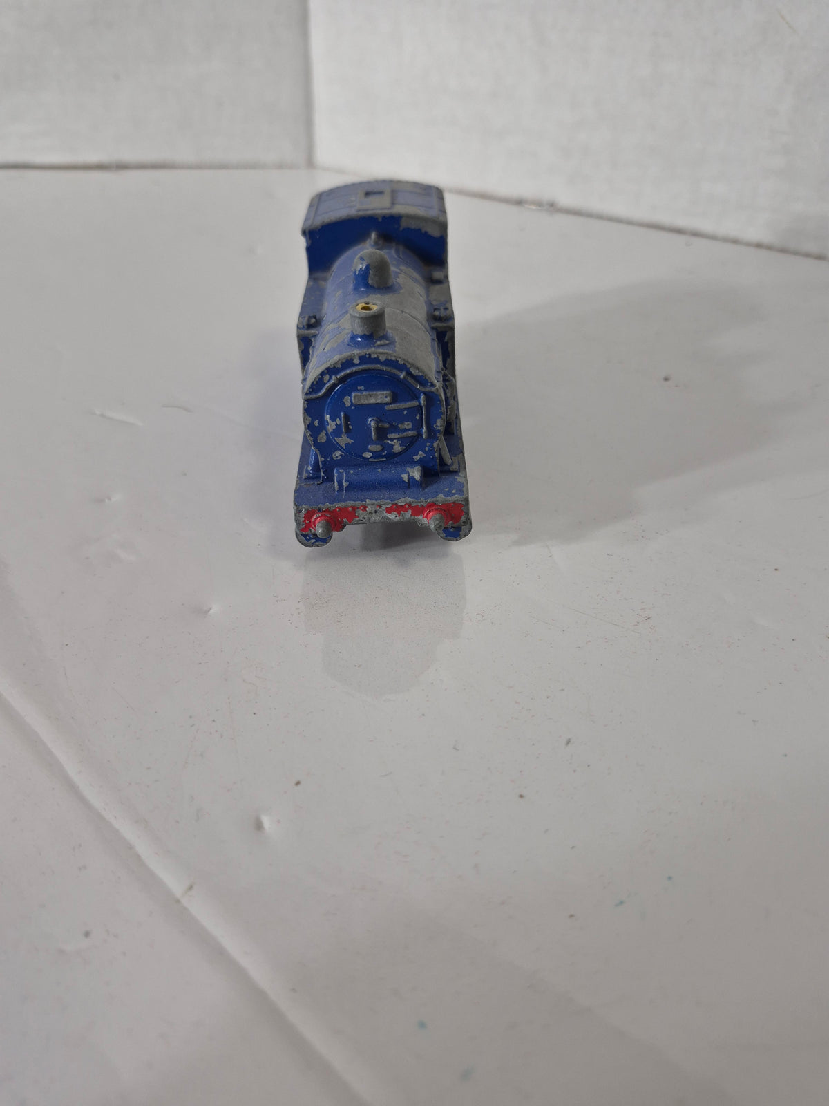 Vintage Dinky Toys Blue Steam Locomotive – Made in England