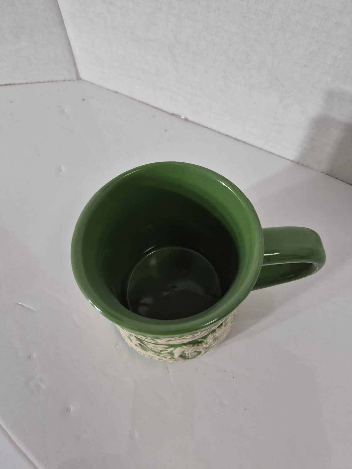 John Deere Horse & Plow Raised-Relief Stoneware Mug – Moline Illinois – Official Licensed Product