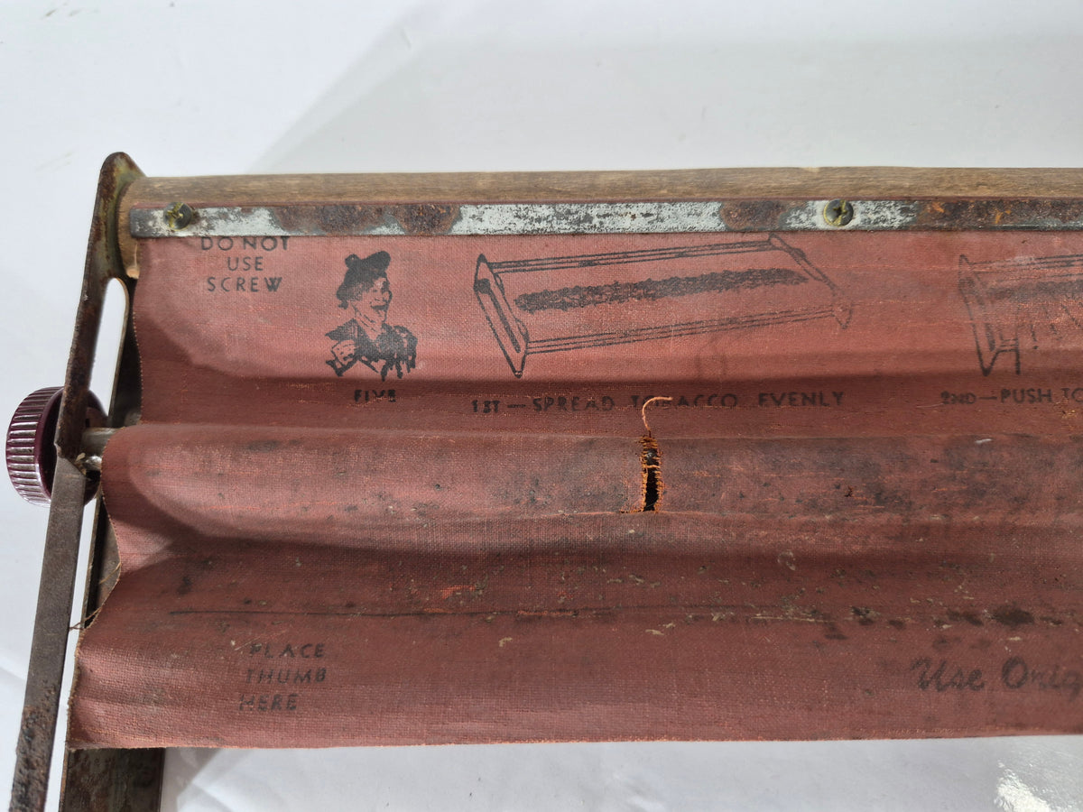 Vintage V-Master Extra Long Cigarette Maker – Multiple Cigarette Roller – c. Late 1940s  Description