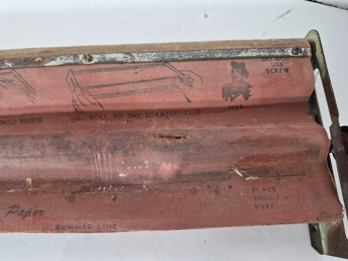 Vintage V-Master Extra Long Cigarette Maker – Multiple Cigarette Roller – c. Late 1940s  Description