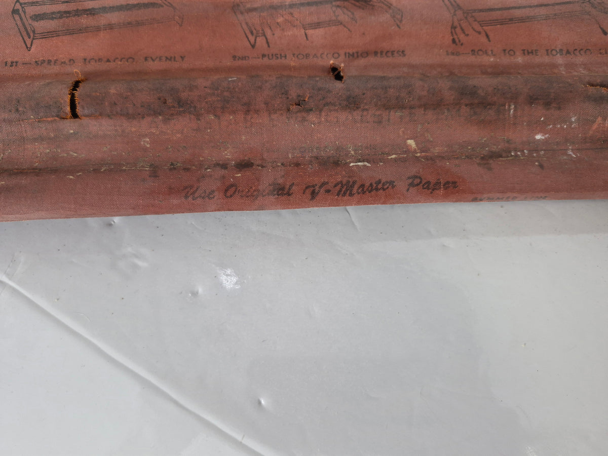Vintage V-Master Extra Long Cigarette Maker – Multiple Cigarette Roller – c. Late 1940s  Description