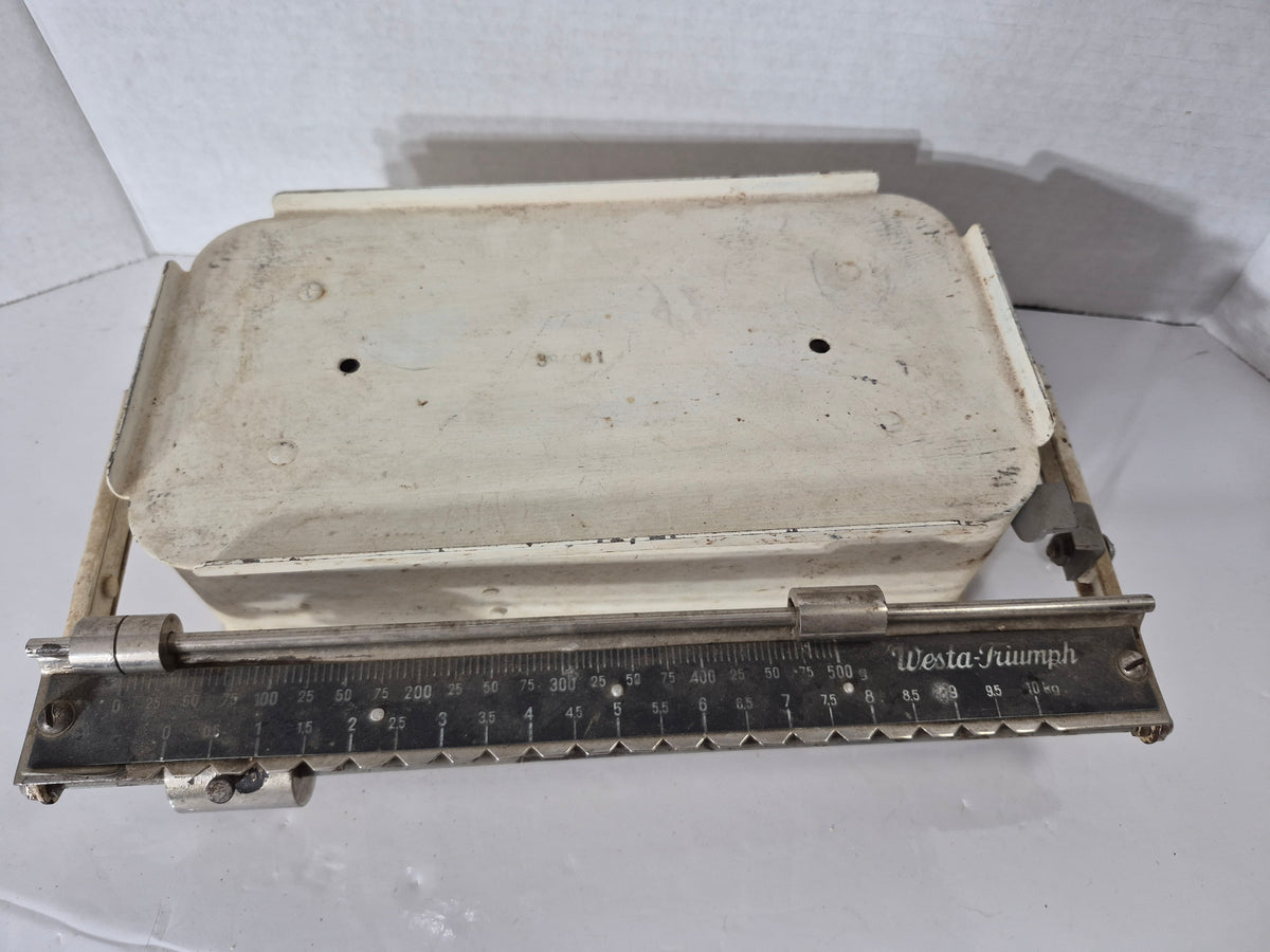 Vintage Westa-Triumph Mechanical Balance Scale – 10 kg – West Germany – c.1960s