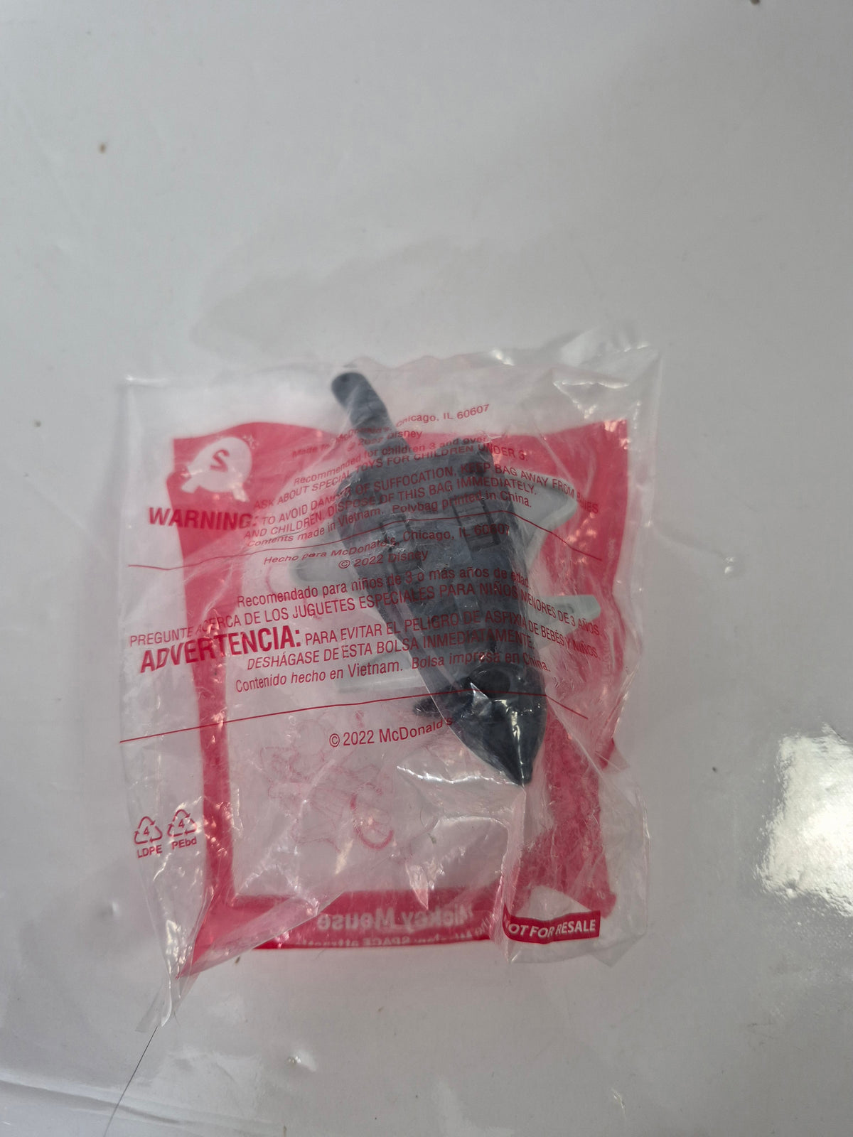 2022 McDonald’s Walt Disney World 50th Anniversary Mickey Mouse Mission: SPACE Toy #2 – Factory Sealed