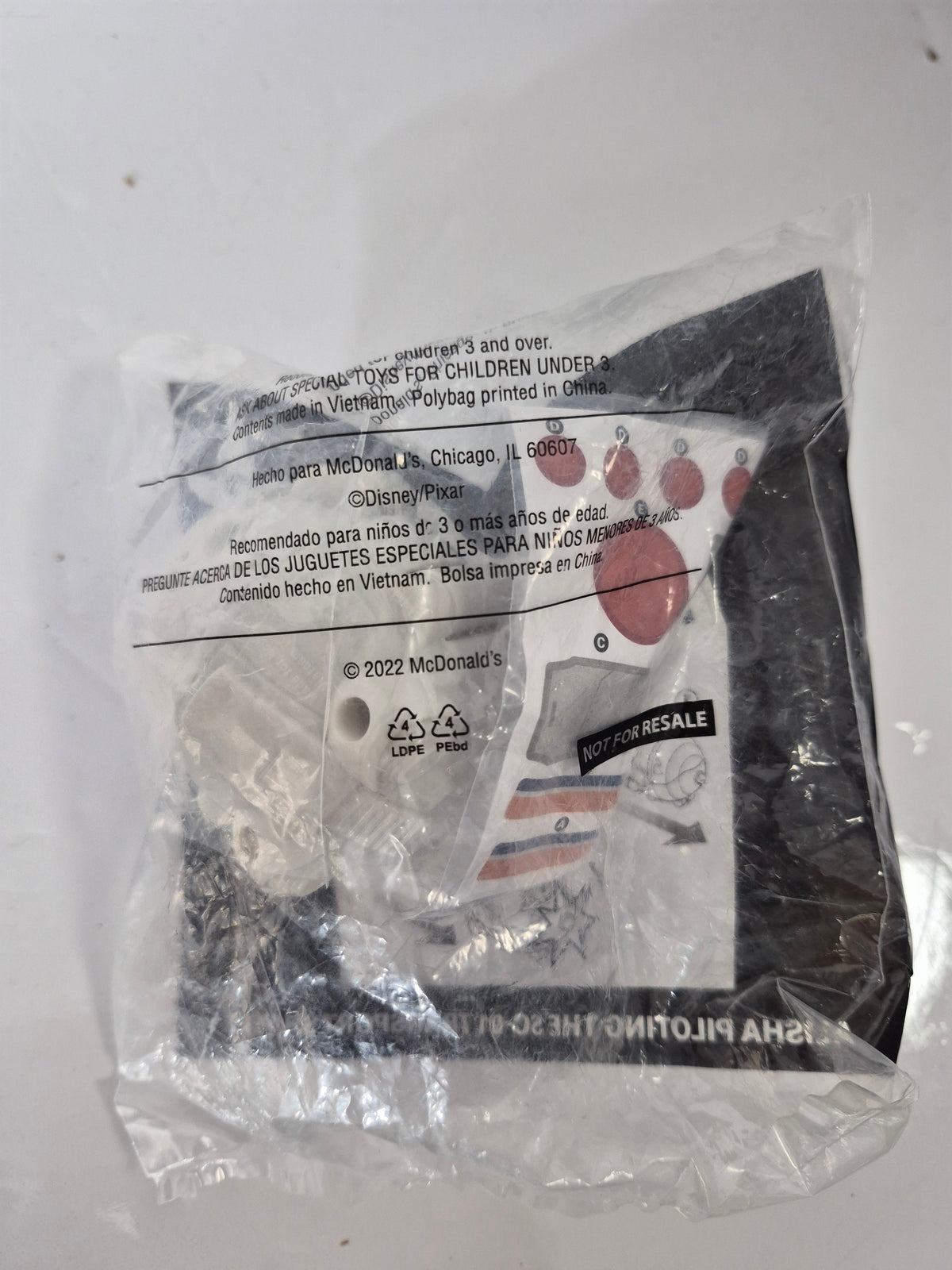 2022 McDonald’s Disney Pixar Lightyear Happy Meal Toy #2 – Alisha SC-01 – Factory Sealed