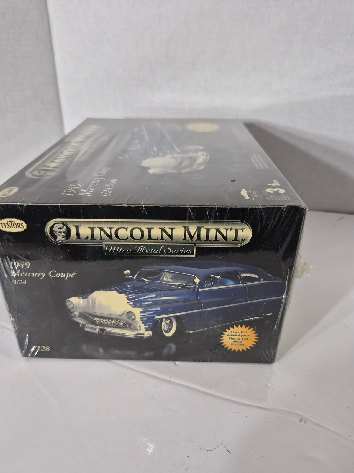 Testors Lincoln Mint Ultra Metal Series 1949 Mercury Coupe 1:24 Model Kit #7128 – Factory Sealed