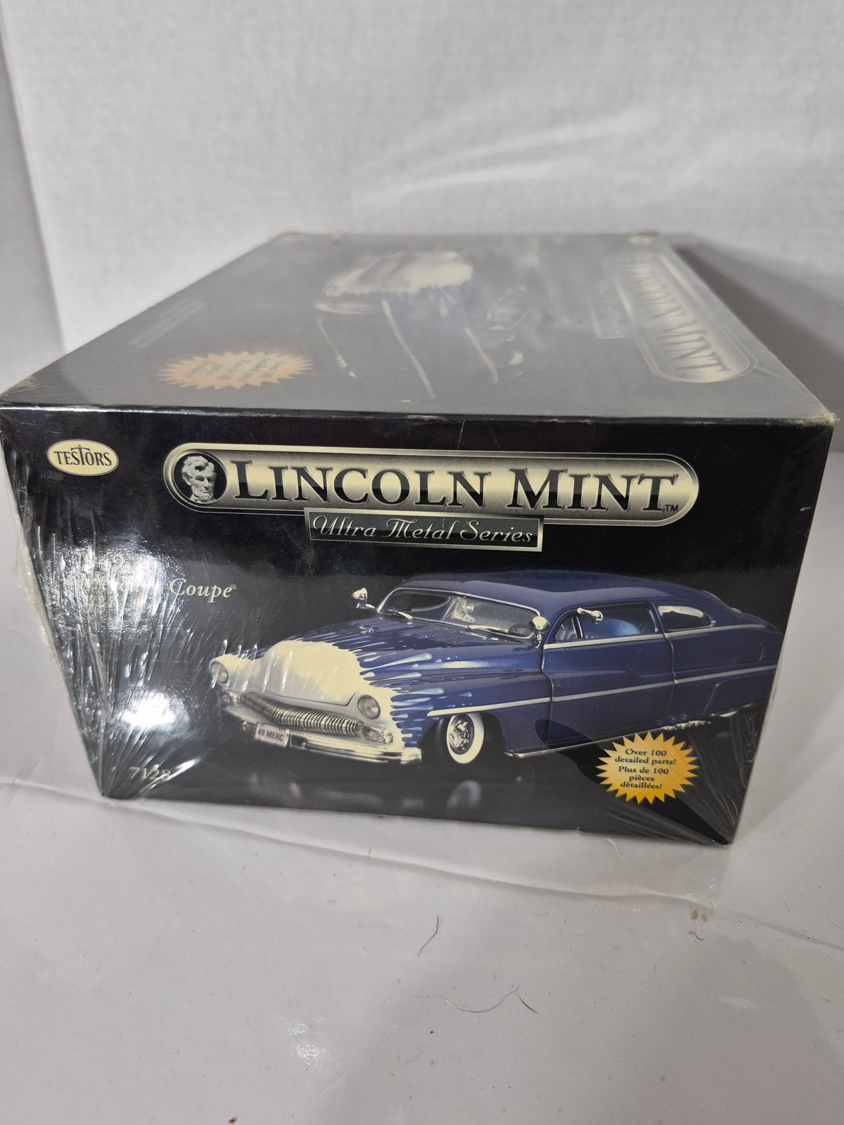 Testors Lincoln Mint Ultra Metal Series 1949 Mercury Coupe 1:24 Model Kit #7128 – Factory Sealed