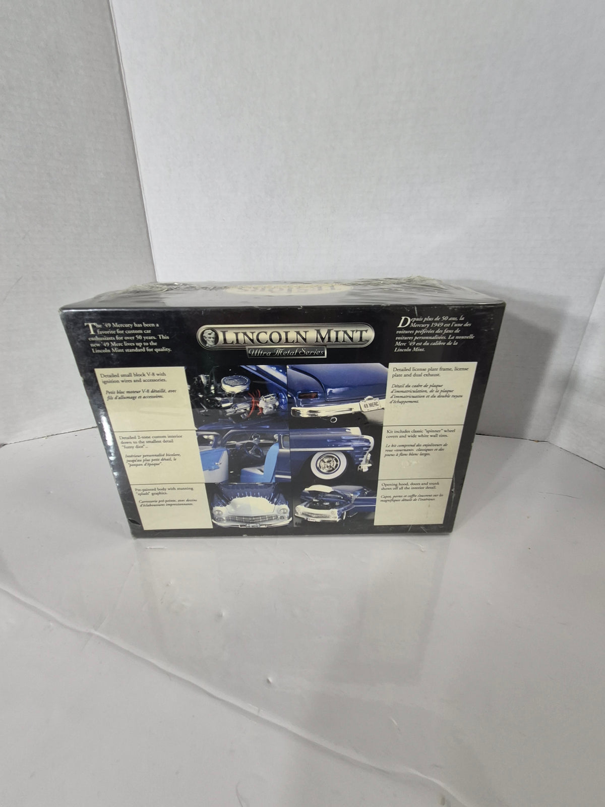Testors Lincoln Mint Ultra Metal Series 1949 Mercury Coupe 1:24 Model Kit #7128 – Factory Sealed
