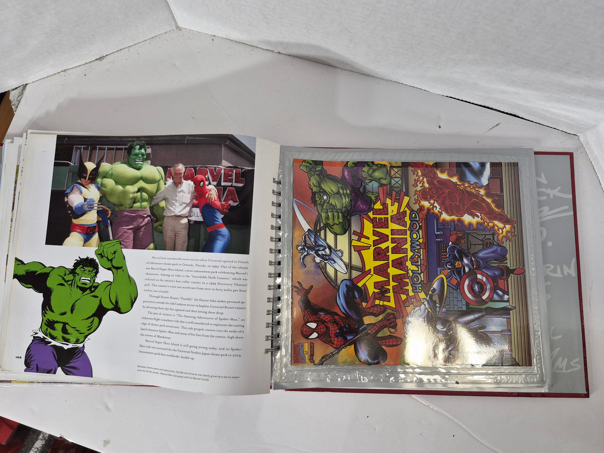 The Marvel Vault: A Museum-in-a-Book with Rare Collectibles – Roy Thomas & Peter Sanderson – 2007 Hardcover