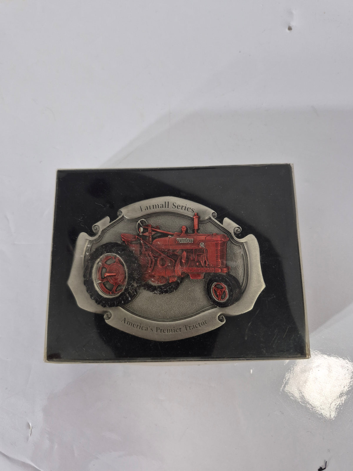 1997 Case IH Farmall M Limited Edition Belt Buckle – #368 of 5000 – Series I – Original Box