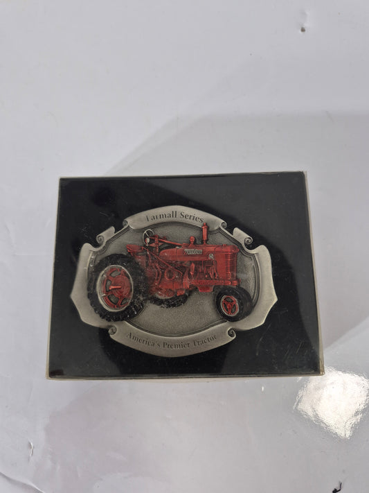 1997 Case IH Farmall M Limited Edition Belt Buckle – #368 of 5000 – Series I – Original Box