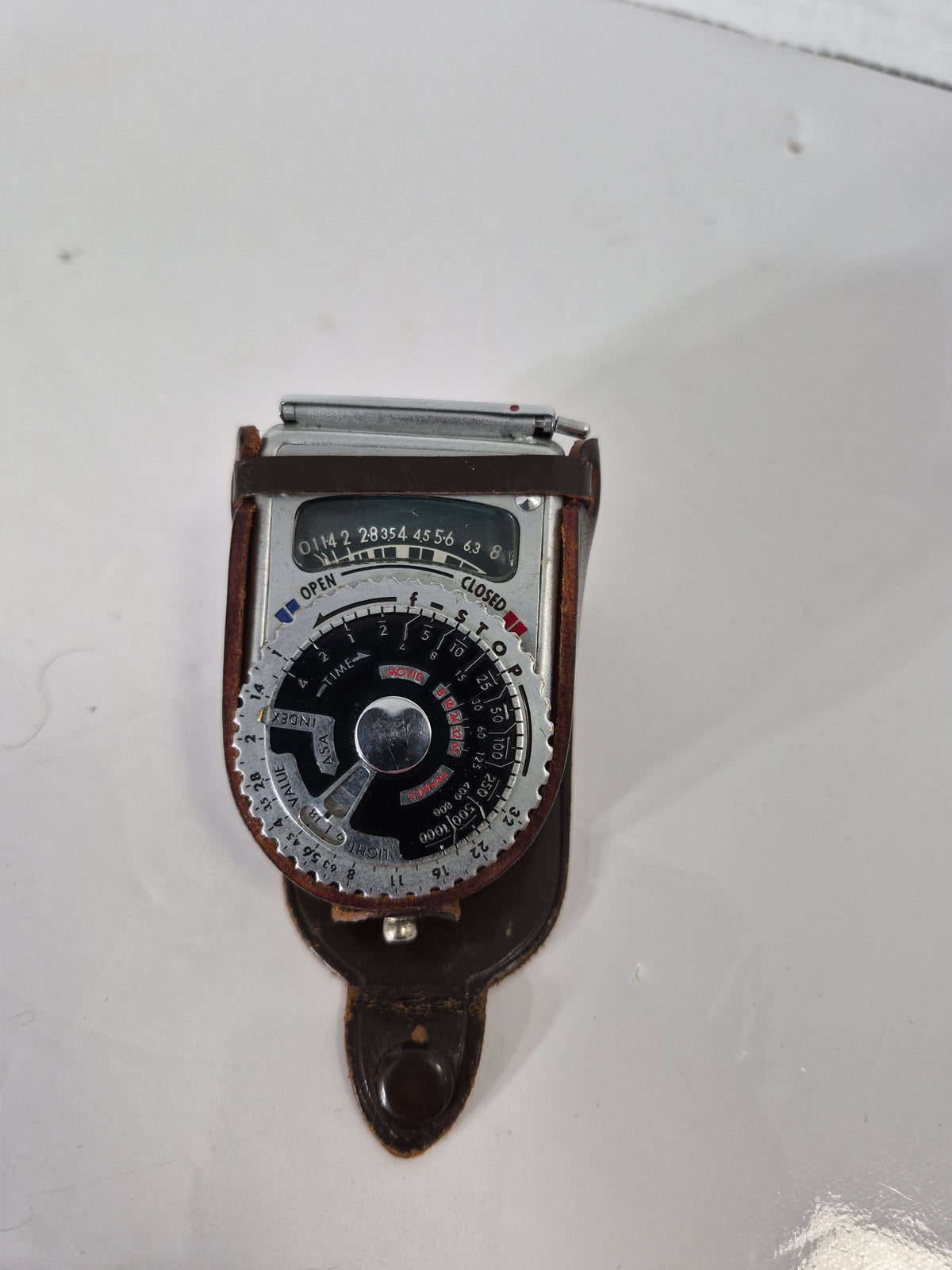 Vintage Sekonic L-6 Analog Photography Light Meter – Made in Japan – Original Leather Case