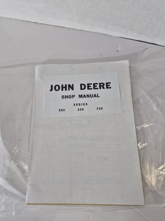 Vintage John Deere I&T Shop Manual – Series 520, 620 & 720 Tractors – Illustrated Repair Guide