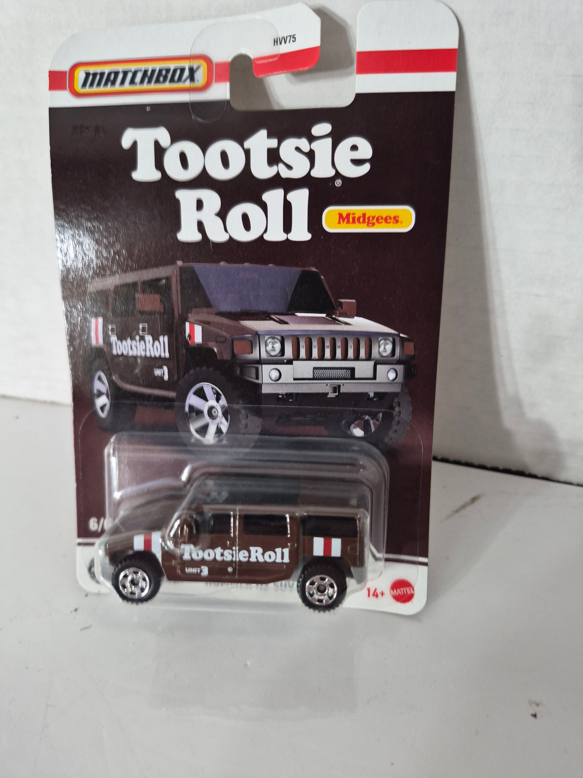 Matchbox Tootsie Roll Midgees Hummer H2 SUV Concept – 6/6 – Sealed