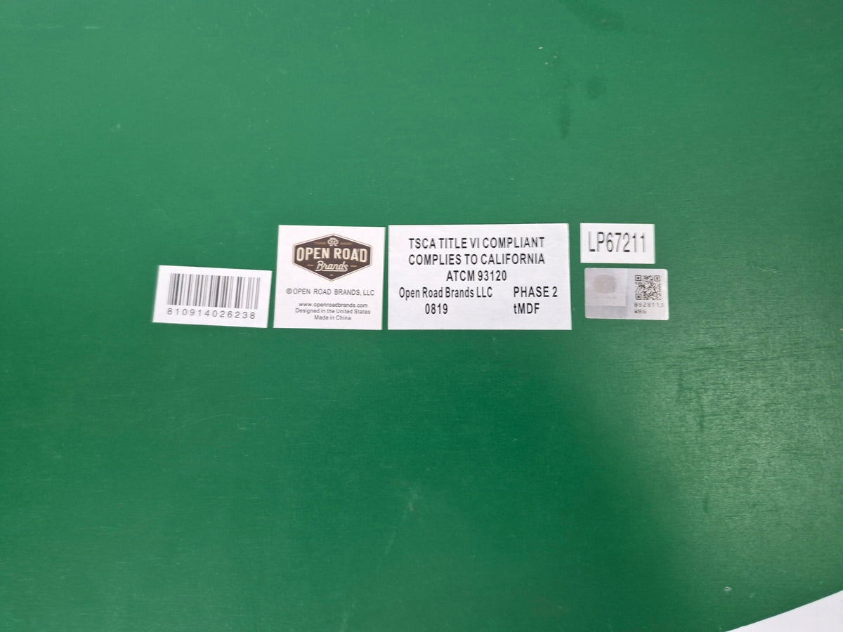 John Deere “Quality Farm Equipment” Rustic MDF Wall Sign – Open Road Brands – 19.25 x 15 in.