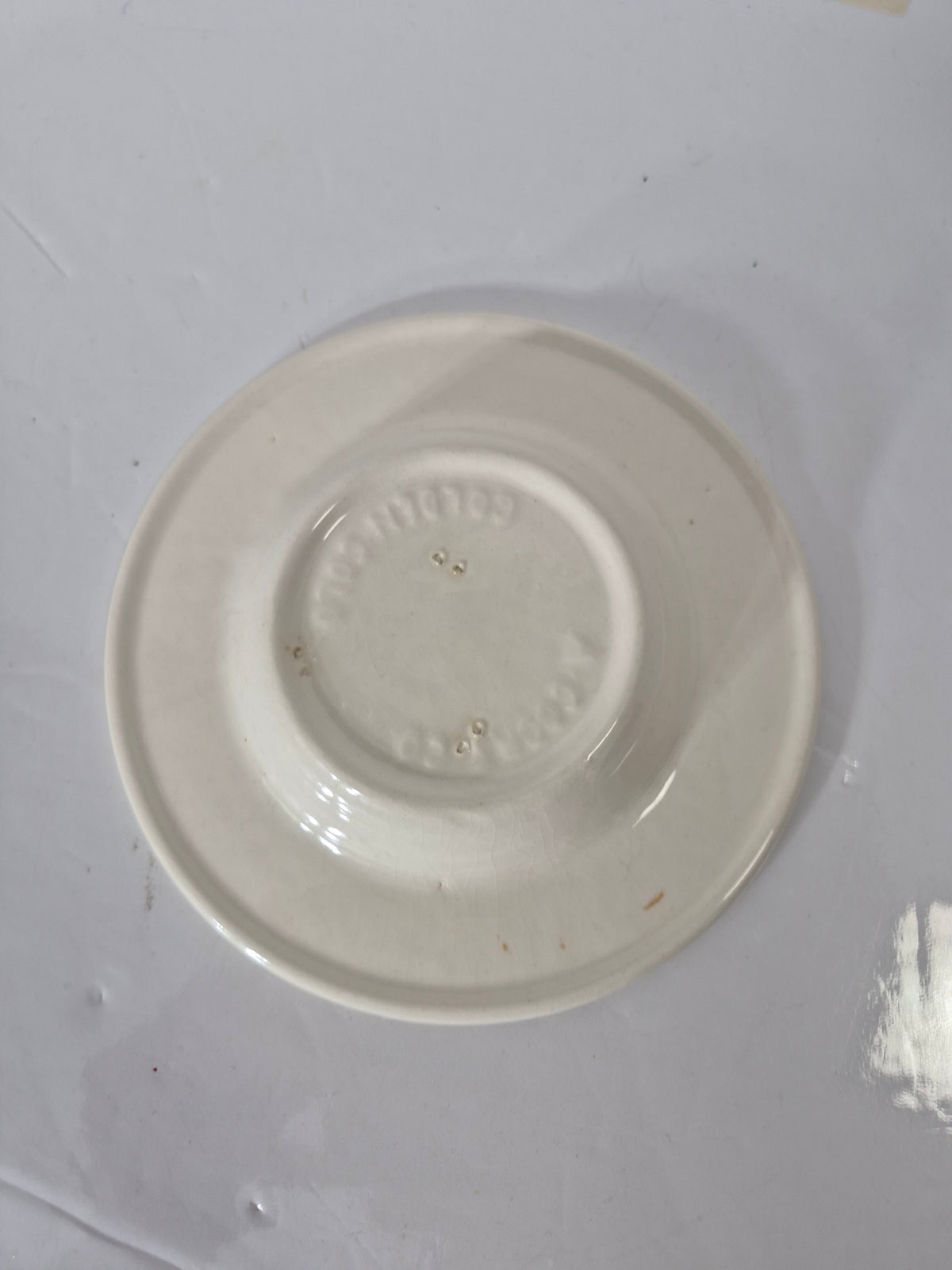 Vintage Coors Ceramic Advertising Ashtray – 6" – Rocky Mountain Spring Water