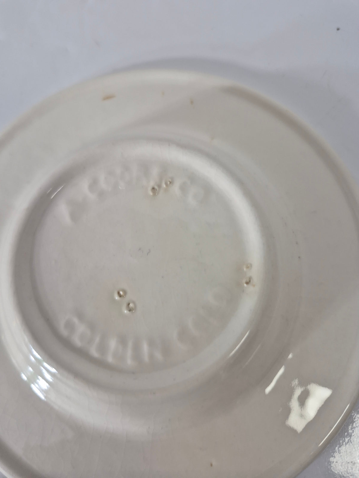 Vintage Coors Ceramic Advertising Ashtray – 6" – Rocky Mountain Spring Water