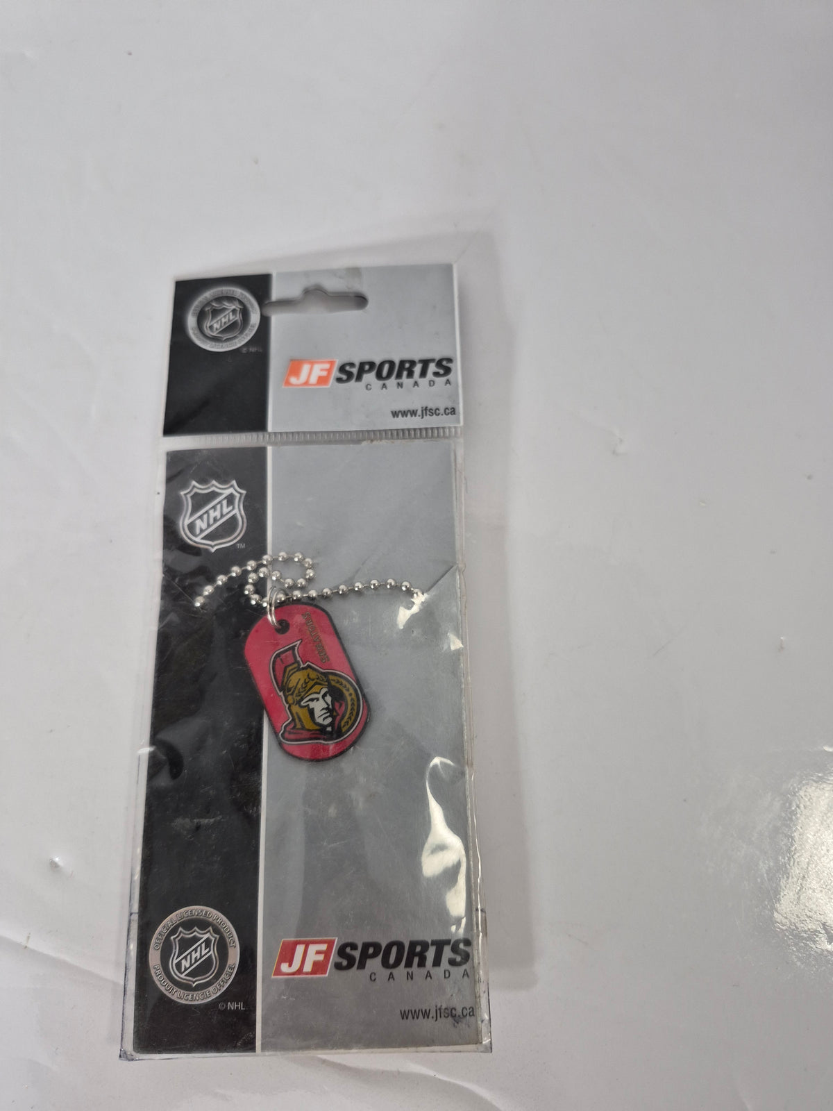 Ottawa Senators NHL Dog Tag Necklace – JF Sports Canada – Officially Licensed 2007