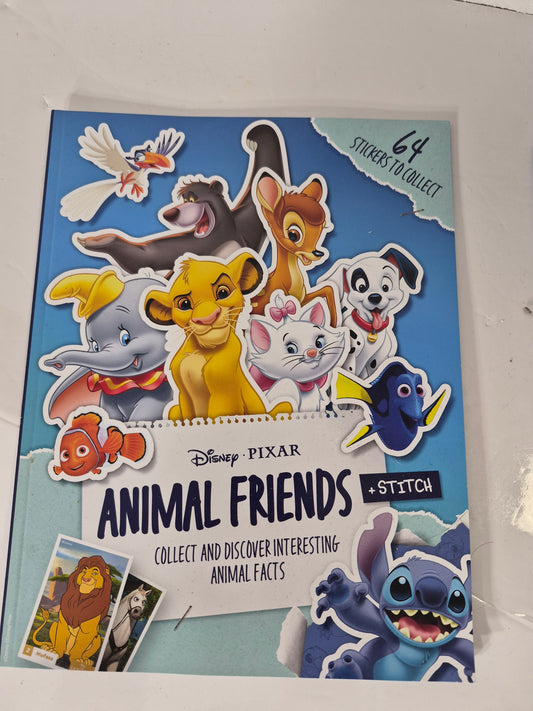 Disney Pixar Animal Friends + Stitch Sticker Album with 45+ Collectible Sticker Cards – Loblaws Canada