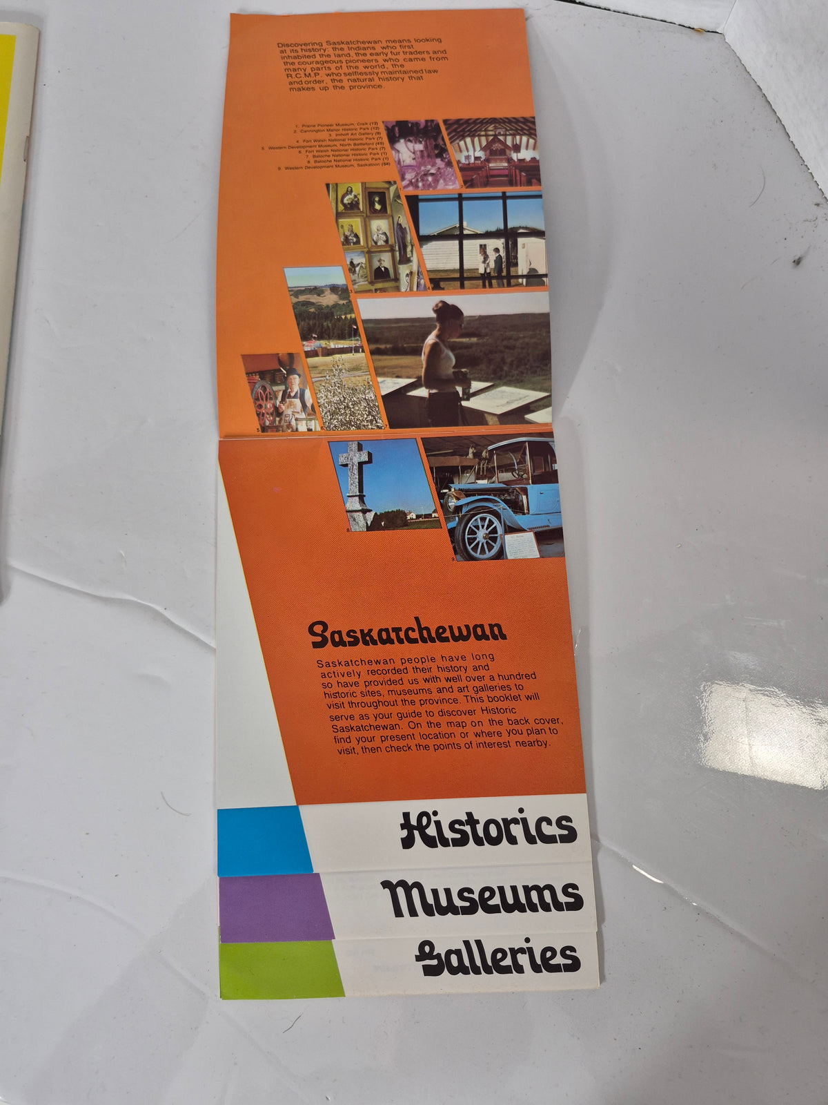 1974 Saskatchewan Travel Guide & “Saskatoon the Beautiful” Tourism Guide – Vintage Map & Brochure Lot
