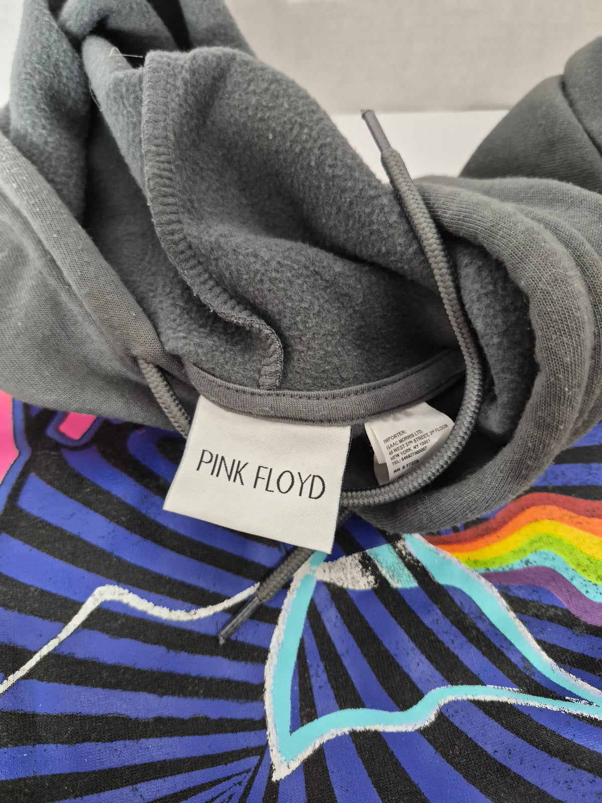 Pink Floyd North American Tour 1973 Licensed Pullover Hoodie – Unisex Large – 2022