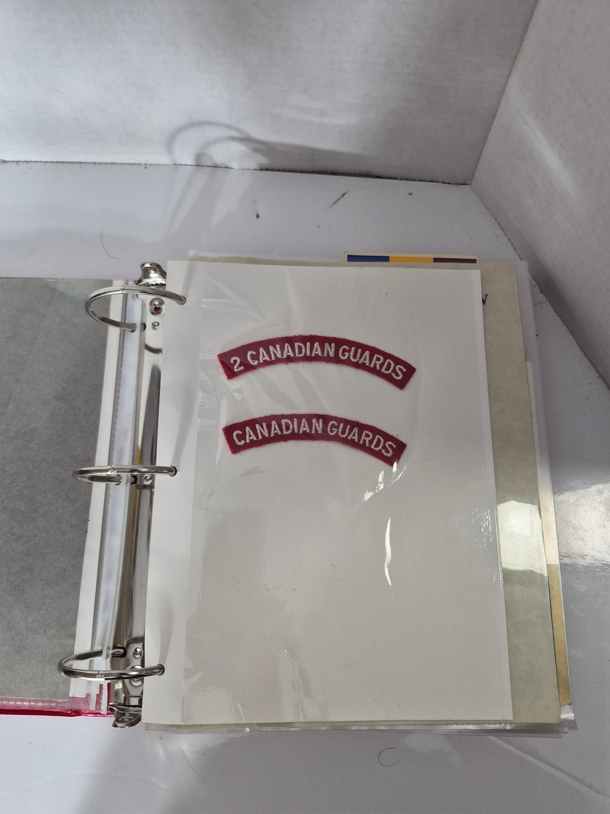 Princess Patricia’s Canadian Light Infantry PPCLI Historical Memorabilia Binder – 75th Anniversary 1989 Collection