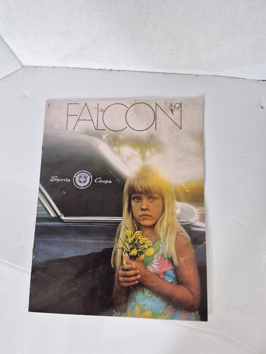 Original 1969 Ford Falcon Canadian Sales Brochure – Falcon Sports Coupe, Futura & Wagon – Vintage Dealer Literature