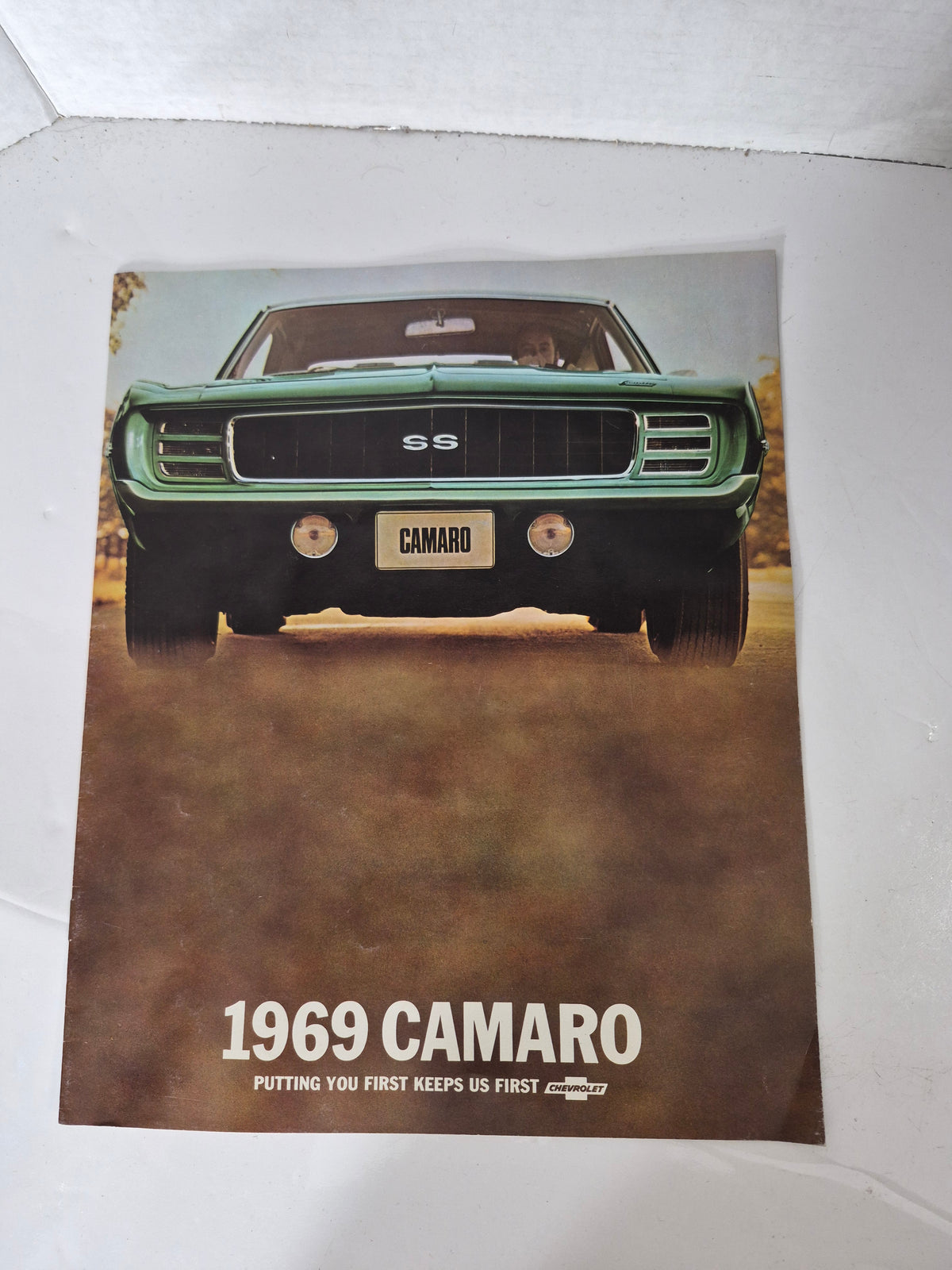 Original 1969 Chevrolet Camaro Canadian Sales Brochure – SS, Rally Sport & Convertible – GM Canada