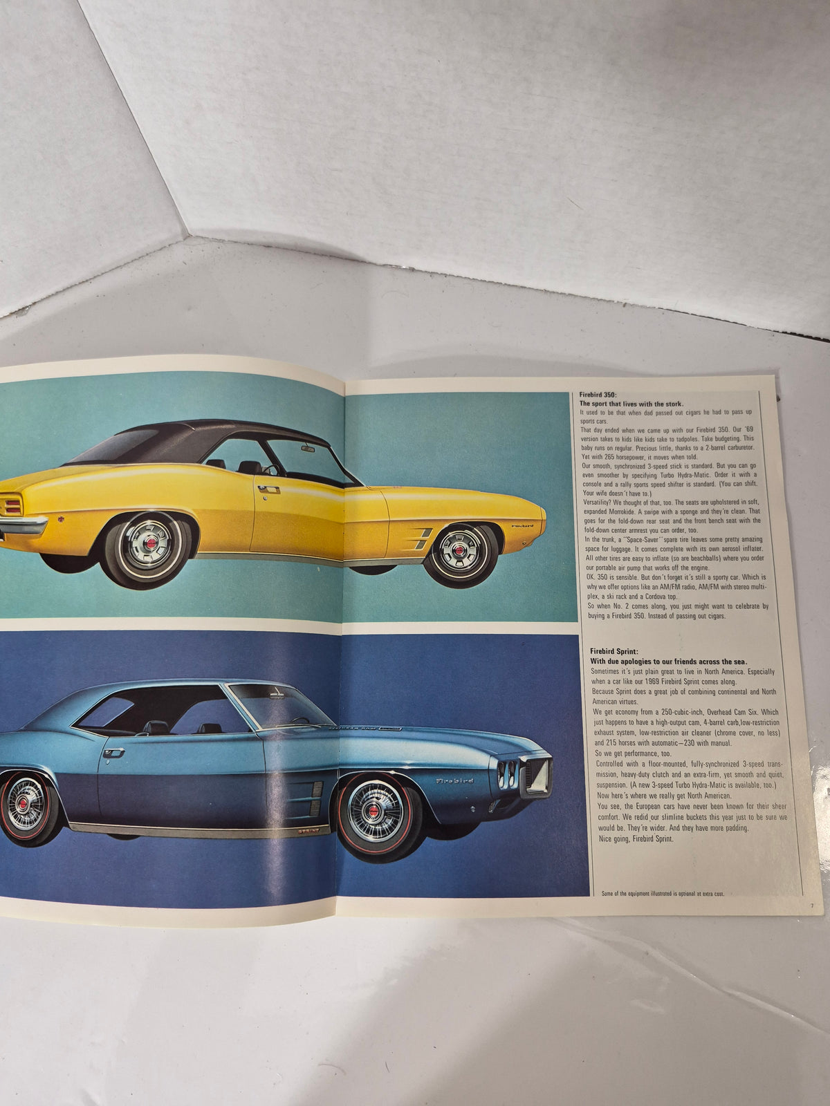 Original 1969 Pontiac Firebird & GTO Sales Brochure – Canadian GM – Muscle Car Literature