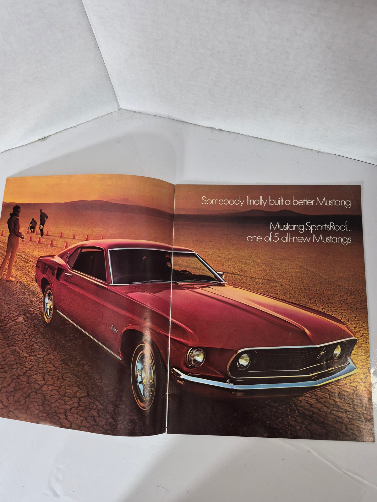 Original 1969 Ford Mustang Sales Brochure – Mach 1, SportsRoof, Grande & GT – Canadian