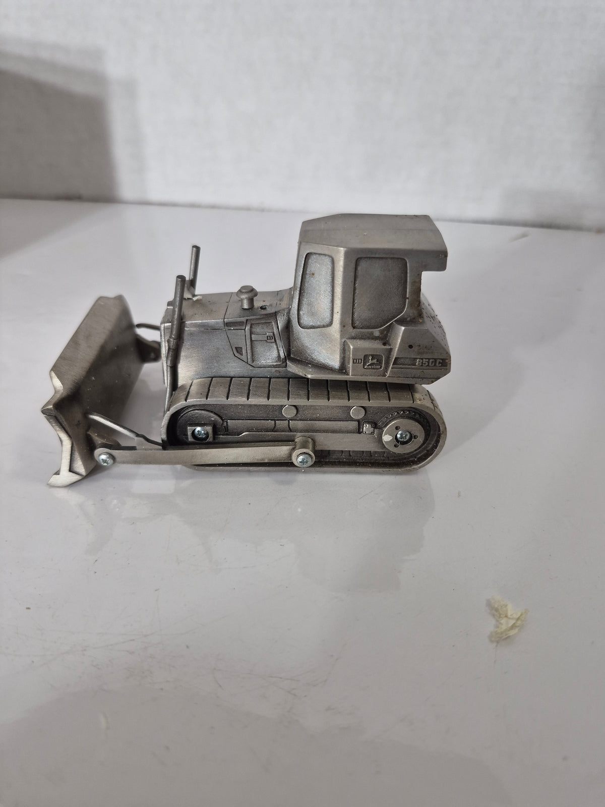 Vintage SpecCast John Deere 850C Crawler Dozer Pewter Model – 1:50 Scale – Original Box – JDM 084