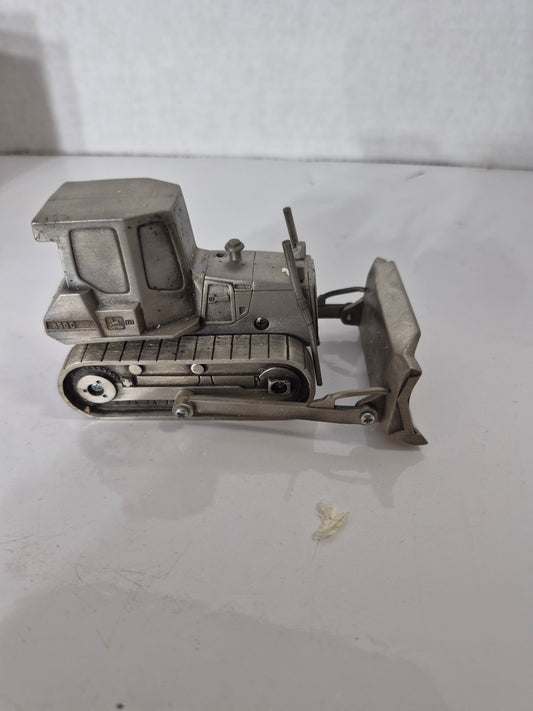 Vintage SpecCast John Deere 850C Crawler Dozer Pewter Model – 1:50 Scale – Original Box – JDM 084