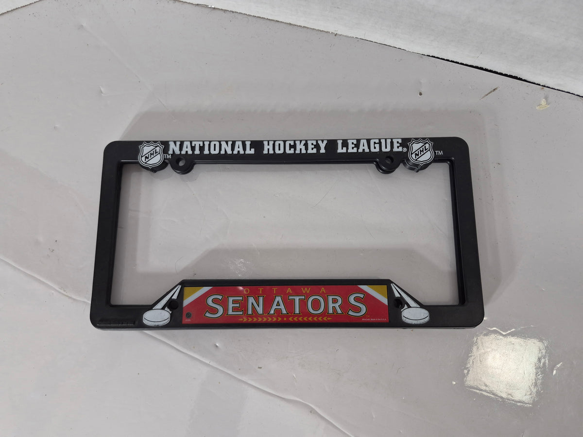 Ottawa Senators NHL Hockey License Plate Frame – Official Licensed Merchandise – Made in USA – 12.25" x 6.25"